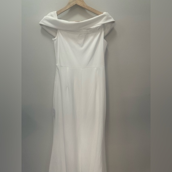 Lulu's Elegant White Strapless Dress - Picture 6 of 8